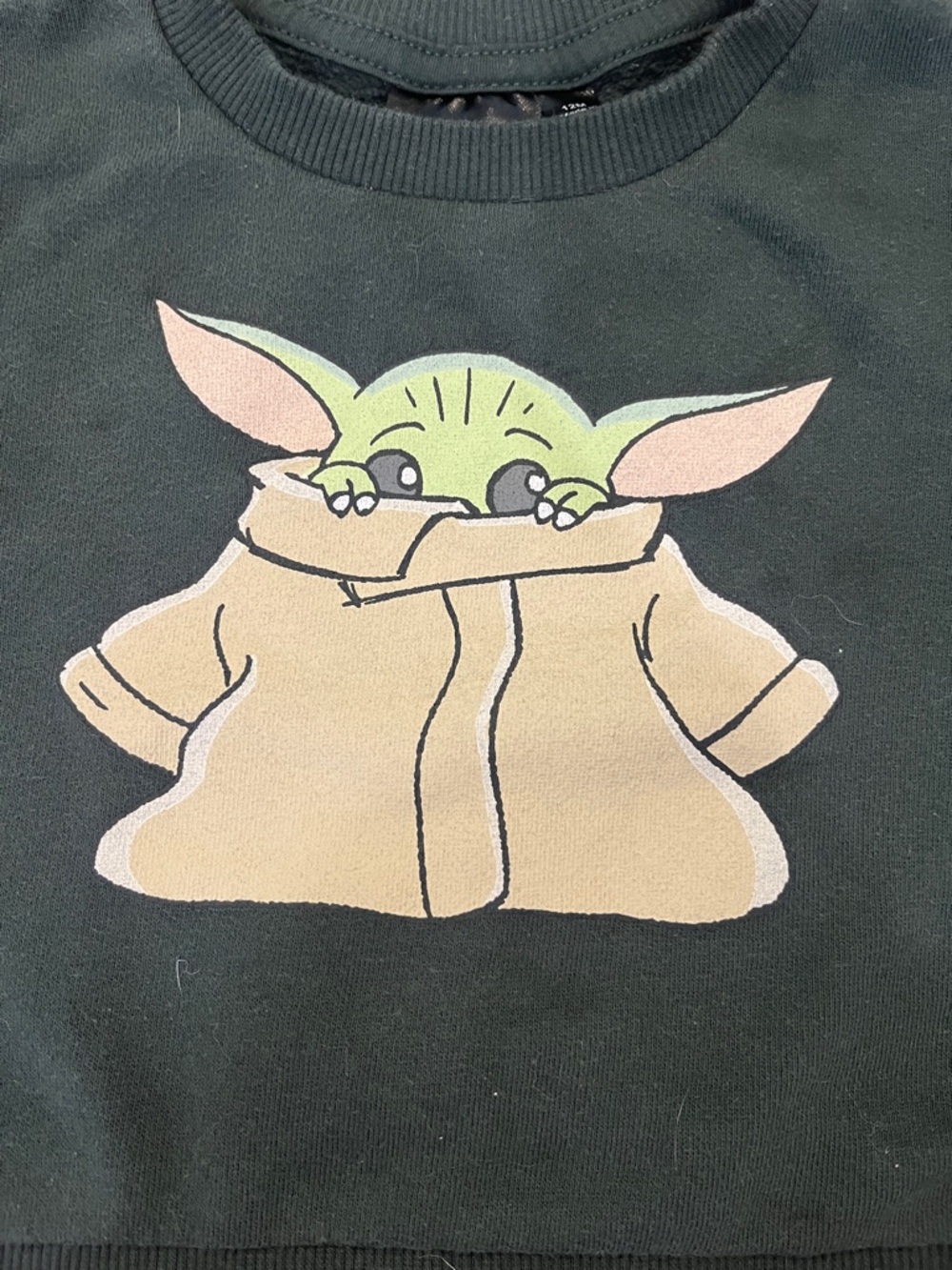Star Wars Green Grogu Sweatshirt for Kids - Picture 3 of 4